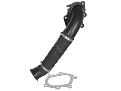 aFe Power - aFe 49-04093 Atlas 3" Aluminized Turbocharger Downpipe for GM 6.6 Duramax