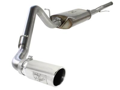 aFe Power - aFe Power 49-44038-P MachForce-XP 3" Cat-Back SS Exhaust Kit for Chevy/GMC