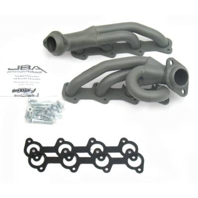 JBA Racing Headers - JBA Headers 1.5" Shorty Stainless Headers Ceramic F150 4.6L 1687SJT