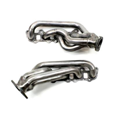 JBA Racing Headers - JBA Headers 1.75" Shorty Stainless Headers Raw Mustang GT 1685S