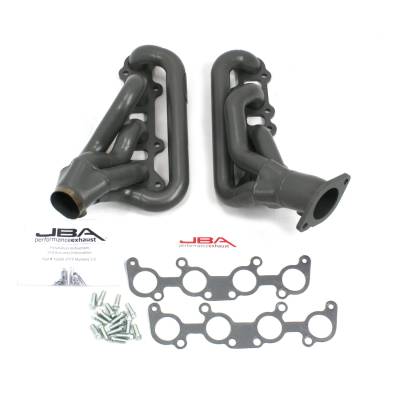 JBA Racing Headers - JBA Headers 1.75" Shorty Stainless Headers Ceramic 15-21 Mustang 5.0L 1689SJT