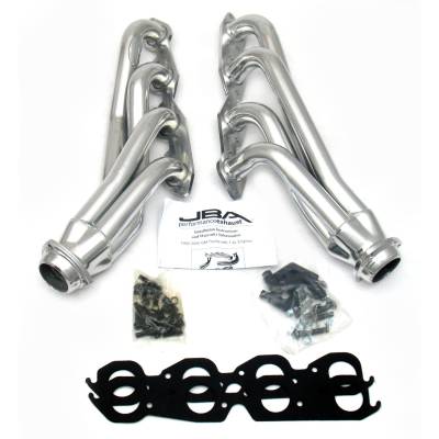 JBA Racing Headers - JBA Headers 1.75" Shorty Stainless Headers Ceramic GM C/K 7.4L 1822S-1JS