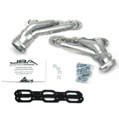 JBA Racing Headers - JBA Headers 1-5/8" Shorty Stainless Headers Ceramic for Dodge 3.5L 1920SJS