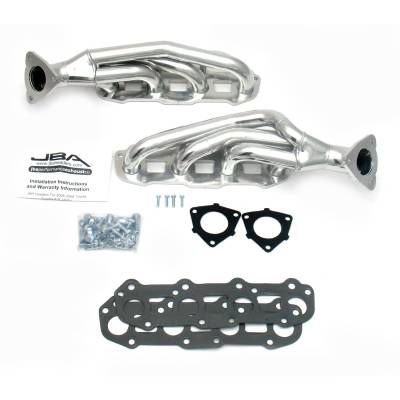 JBA Racing Headers - JBA Headers 1.5" Shorty Stainless Headers Ceramic for Tundra 4.7L 2011SJS