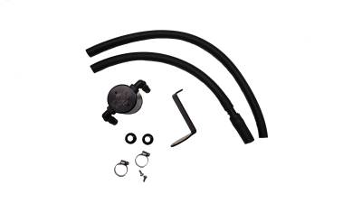 J&L Oil Separator Co - J&L Oil Separator 3111D-B Black Oil Separator 3.0 Driver Side