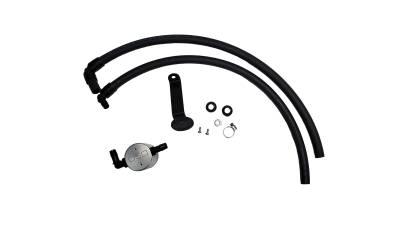J&L Oil Separator Co - J&L Oil Separator 3115D-C Silver Oil Separator 3.0 Driver Side
