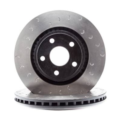 Alcon - Alcon DKF3430X1022C Front 5x5 Rotor Set for 07-18 Jeep Wrangler JK