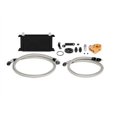Mishimoto - Mishimoto MMOC-WRX-08TBK Thermostatic Oil Cooler Kit for 08+ Subaru WRX