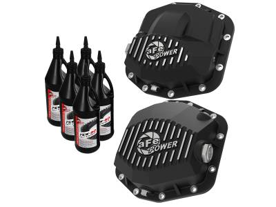 aFe Power - aFe Power 46-7100AB Differential Cover for 18-24 Jeep Wrangler 2.0/3.6