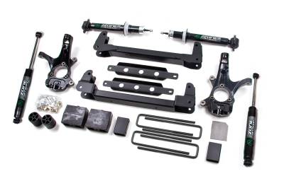 Zone Offroad - Zone Offroad 4.5" Suspension Lift Zone Shocks Silverado/Sierra 1500 RWD ZONC9N