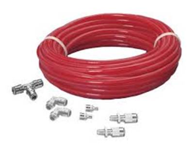 Firestone Ride-Rite - Firestone Ride-Rite 2012 18' Air Line Service Kit of Red 1/4" Air Line