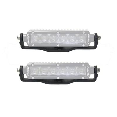 Go Rhino - Go Rhino 732060T Center Hood Mount for 18-19 Wrangler JL