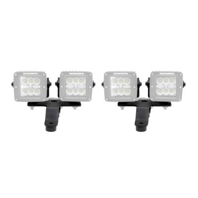 Go Rhino - Go Rhino 730230T Windshield Cowl Mount for 18-19 Wrangler JL