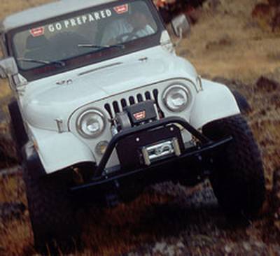 Warn - Warn 38671 Foot Forward/Upright Winch Mount Plate for 97-06 Jeep Wrangler TJ
