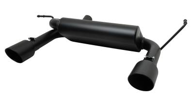 Gibson Performance Exhaust - Gibson Performance Split Rear Cat-Back Exhaust System Aluminized 17303-B