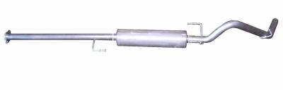 Gibson Performance Exhaust - Gibson Performance 618804 Single Cat-Back Exhaust System Stainless
