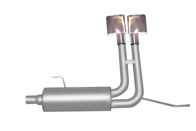 Gibson Performance Exhaust - Gibson Performance Super Truck Cat-Back Exhaust System Aluminized 9532
