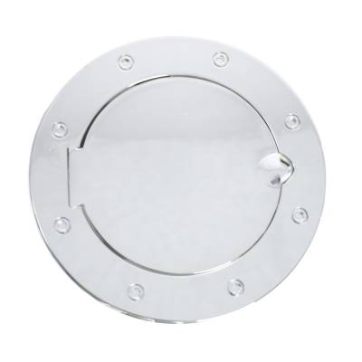 Rugged Ridge - Rugged Ridge 11134.02 Non-Locking Gas Cap Door Stainless Steel for Wrangler