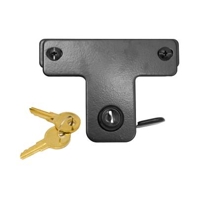 Rugged Ridge - Rugged Ridge 11252.05 Hood Lock Kit for Jeep Wrangler
