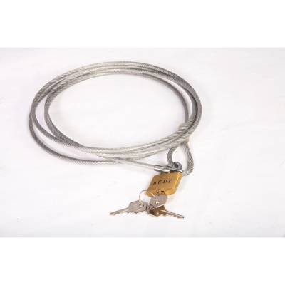 Rugged Ridge - Rugged Ridge 13303.01 Car Cover Lock & Cable Kit