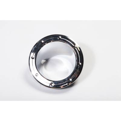 Rugged Ridge - Rugged Ridge 13311.23 Fuel Filler Accent Trim Chrome for Wrangler JK