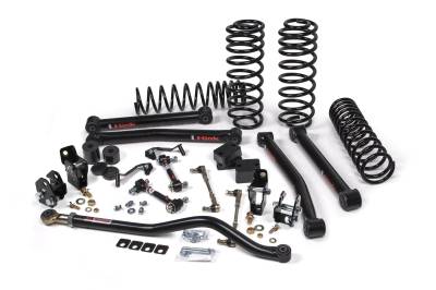 JKS Manufacturing - JKS JSPEC122KNS 2.5" Lift Shock Relocation Bracket for 18+ Jeep Wrangler JL 4DR