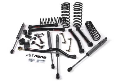 JKS Manufacturing - JKS JSPEC163KFA J-Konnect 2.5" Lift FOX 2.0 Adv for 20-23 Wrangler JL 4DR Diesel