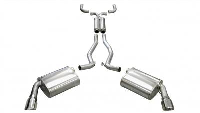 Corsa Performance - Corsa 14953 2.5" Dual Rear Exit Cat-back w/XO-Pipe & 4" Tips Chevy Camaro 3.6L