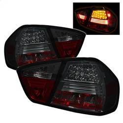 Spyder Auto - Spyder Auto 5000927 Chrome/Smoked LED Taillights