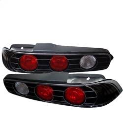 Spyder Auto - Spyder Auto 5000248 Black/Clear Euro Style Taillights for 94-01 Acura Integra