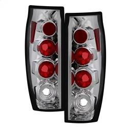 Spyder Auto - Spyder Auto 5001115 Chrome/Clear Euro Taillights for 02-06 Avalanche 1500/2500