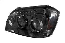 Spyder Auto - Spyder Auto 5009890 LED Halo Projector Headlights Chrome/Smoked