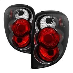 Spyder Auto - Spyder Auto 5002211 Black/Clear Euro Style Taillights