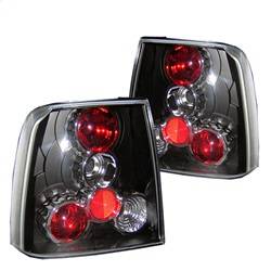 Spyder Auto - Spyder Auto 5008497 Black/Clear Euro Style Taillights for 97-00 Passat
