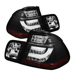 Spyder Auto - Spyder Auto 5015938 Black/Clear LED Taillights