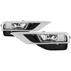Spyder Auto - Spyder Auto Halogen Fog Lights Chrome/Clear 15-16 Honda CRV 9031489