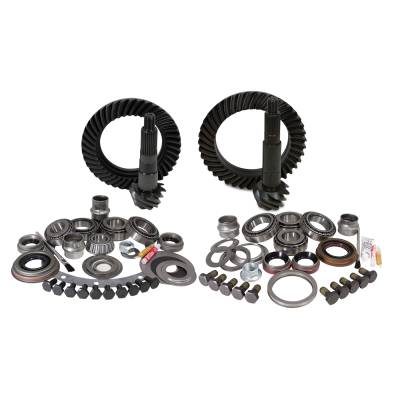 Yukon Gear and Axle - Yukon YGK003 Gear/Install Kit FR Dana-30/RR Chrysler 8.25" 4.56 for Jeep XJ