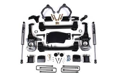 Zone Offroad - Zone Offroad ZONC69F 4" Suspension Lift Kit FOX Shocks for 19-24 TrailBoss & AT4