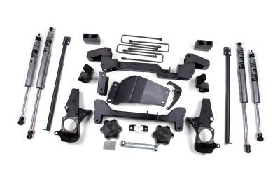 Zone Offroad - Zone Offroad ZONC4F 6" Suspension Lift Kit w/Shocks for 01-10 Silverado/SierraHD