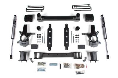 Zone Offroad - Zone Offroad 6.5" Suspension Lift FOX Shocks Silverado/Sierra 1500 RWD ZONC33F