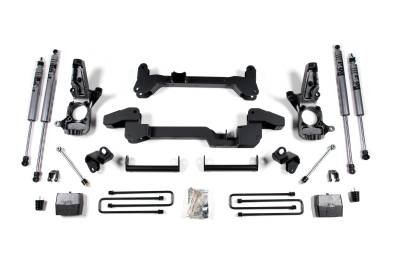 Zone Offroad - Zone Offroad 6" Suspension Lift Kit FOX Shocks Silverado/Sierra HD RWD ZONC5F