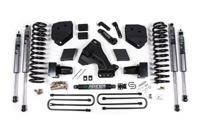 Zone Offroad - Zone Offroad ZONF59F 4.5" Suspension Lift FOX Shocks for 20-22 F250/F350 4WD Gas