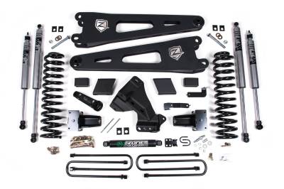 Zone Offroad - Zone Offroad ZONF61F FOX 4" Suspension Lift for 20-22 F250/F350 SD 4WD