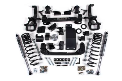 Zone Offroad - Zone Offroad 4" Suspension Lift Kit FOX Shocks for Ram 1500 4WD ZOND146F