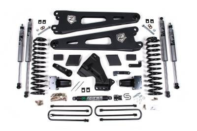 Zone Offroad - Zone Offroad ZONF69F 6" Suspension Lift Kit FOX Shocks for 20-21 F350 SD 4WD DSL