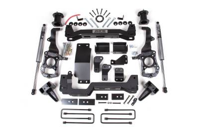 Zone Offroad - Zone Offroad ZONF91F 4" Suspension Lift Kit w/FOX Shocks for 21-24 Ford F150 4WD