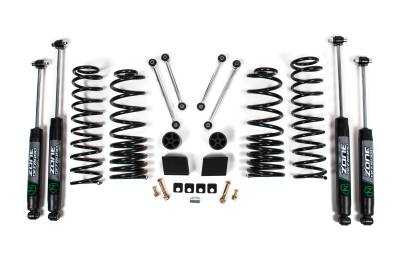 Zone Offroad - Zone Offroad ZONJ34N 3" Suspension Lift Kit Zone Nitro Shocks for Gladiator JT