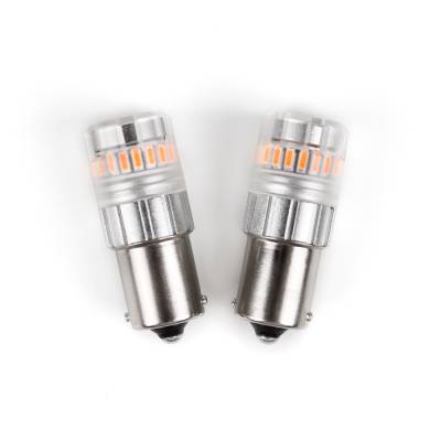 ARC Lighting - ARC Lighting Tiny Monster ECO Series 1156 LED Bulbs Amber PAIR 3116A