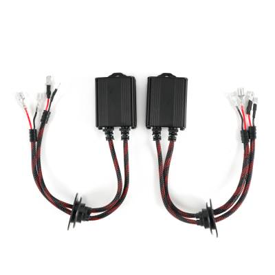 ARC Lighting - ARC Lighting LED Anti-Flicker Decoder Harness Kit H1/H3 PAIR 20012