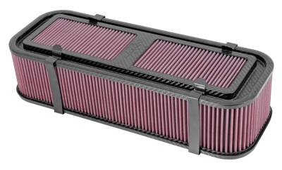 K&N - K&N 100-8576 Custom Racing Air Filter